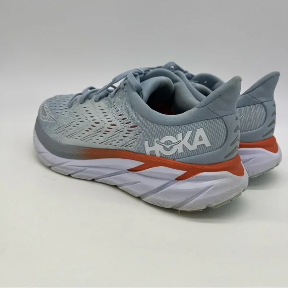 Hoka One Clifton Edge Light Blue Wonen Sneakers Size 8.5B - Picture 4 of 16